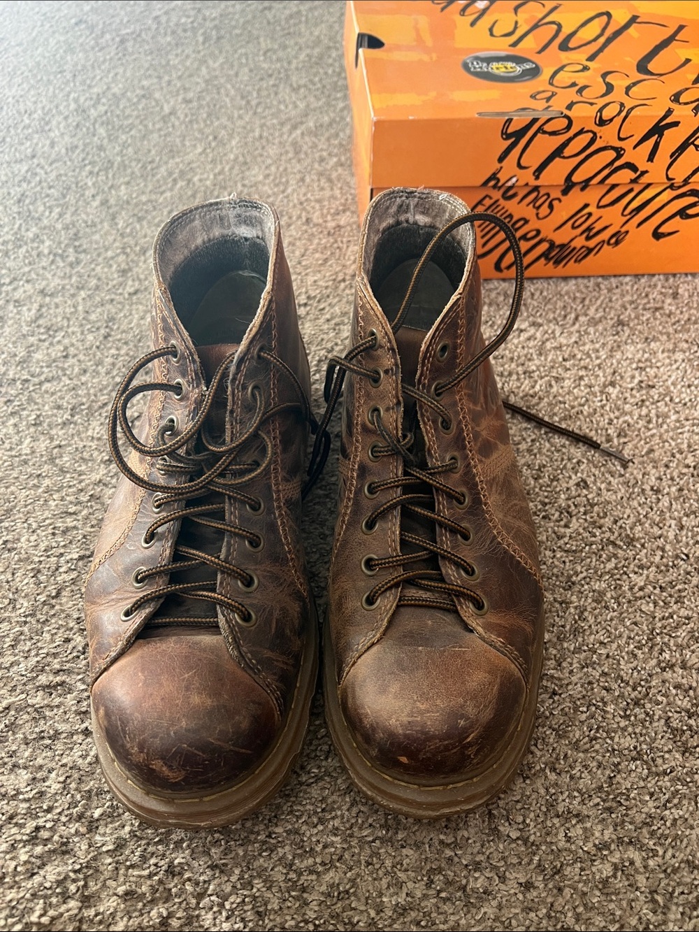 Dr Martens Arlen brown leather ankle boots - Picture 5 of 7